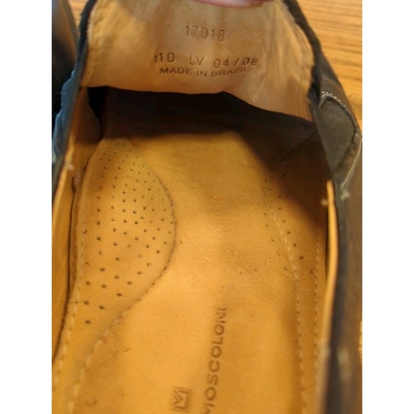 Sandro Moscoloni Loafers Leather Slip-on Mens 11D Comfort Square Toe Black main image 6